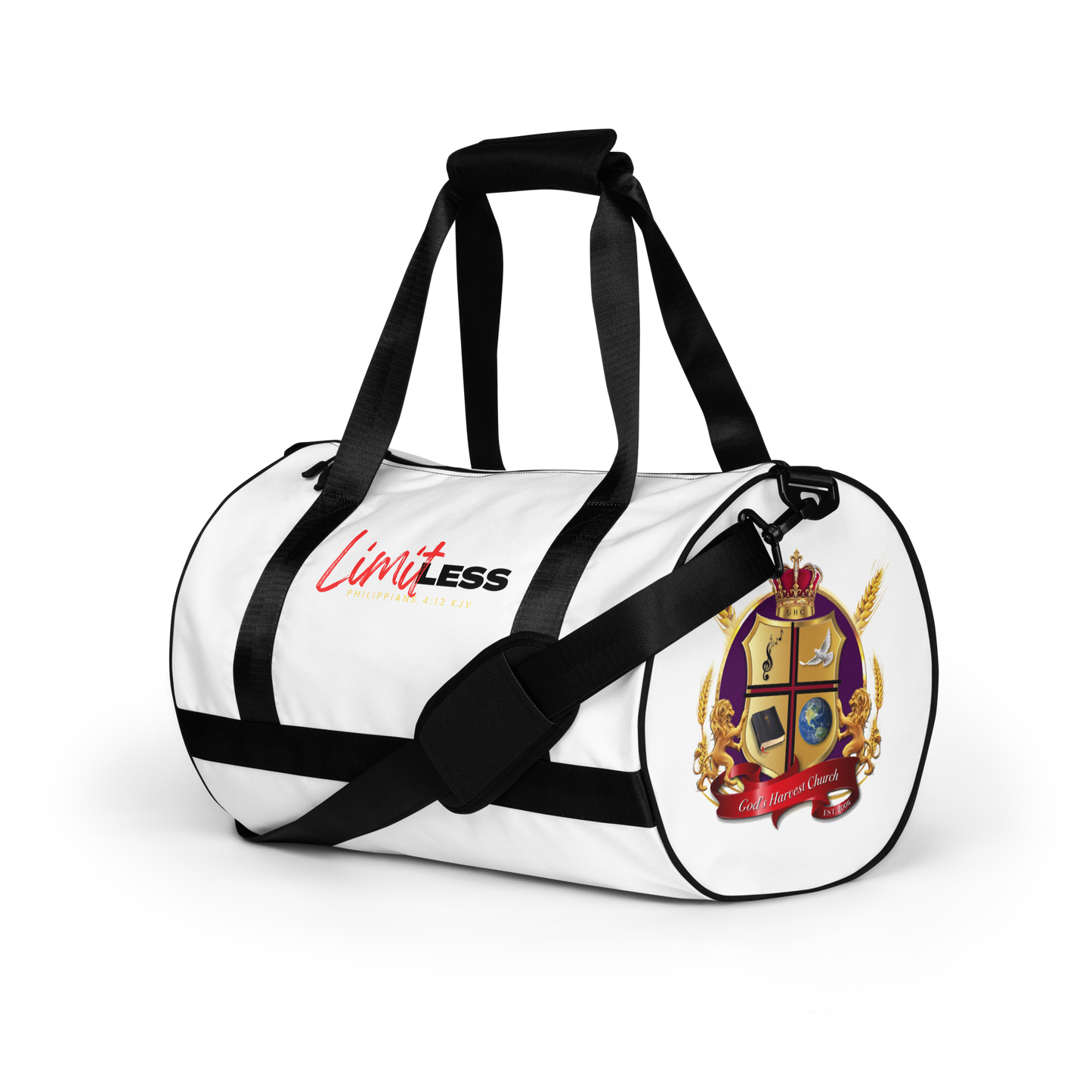 All-over print gym bag