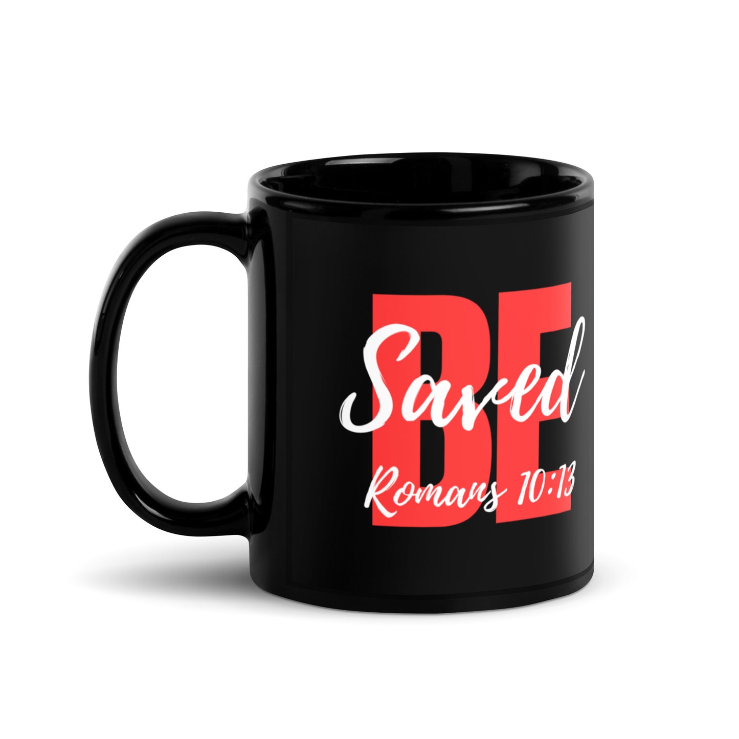 Black Glossy Mug