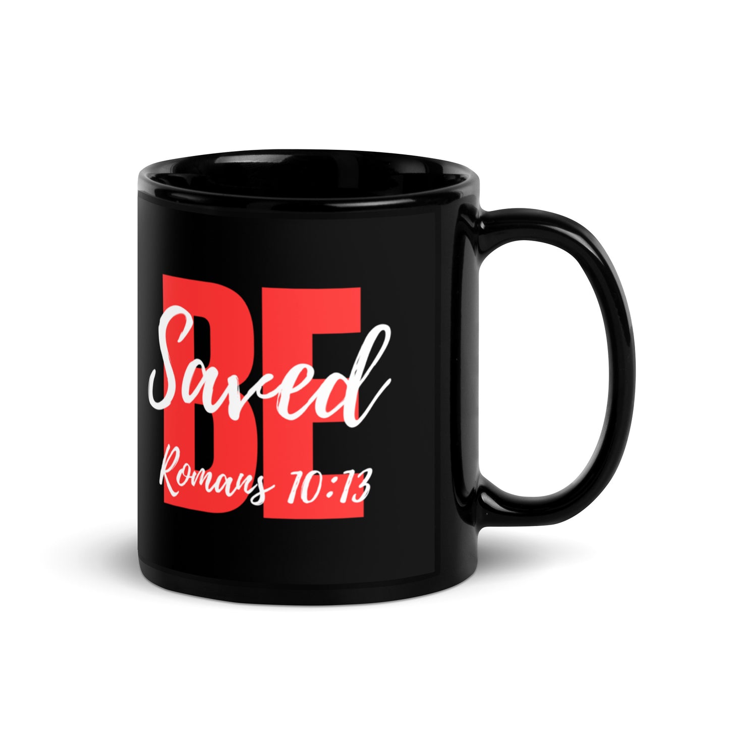 Black Glossy Mug