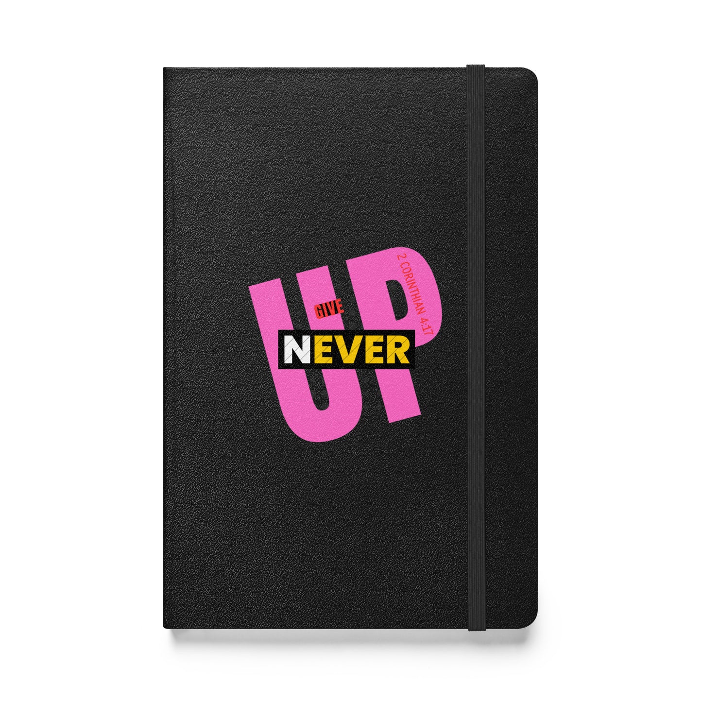 Hardcover bound notebook