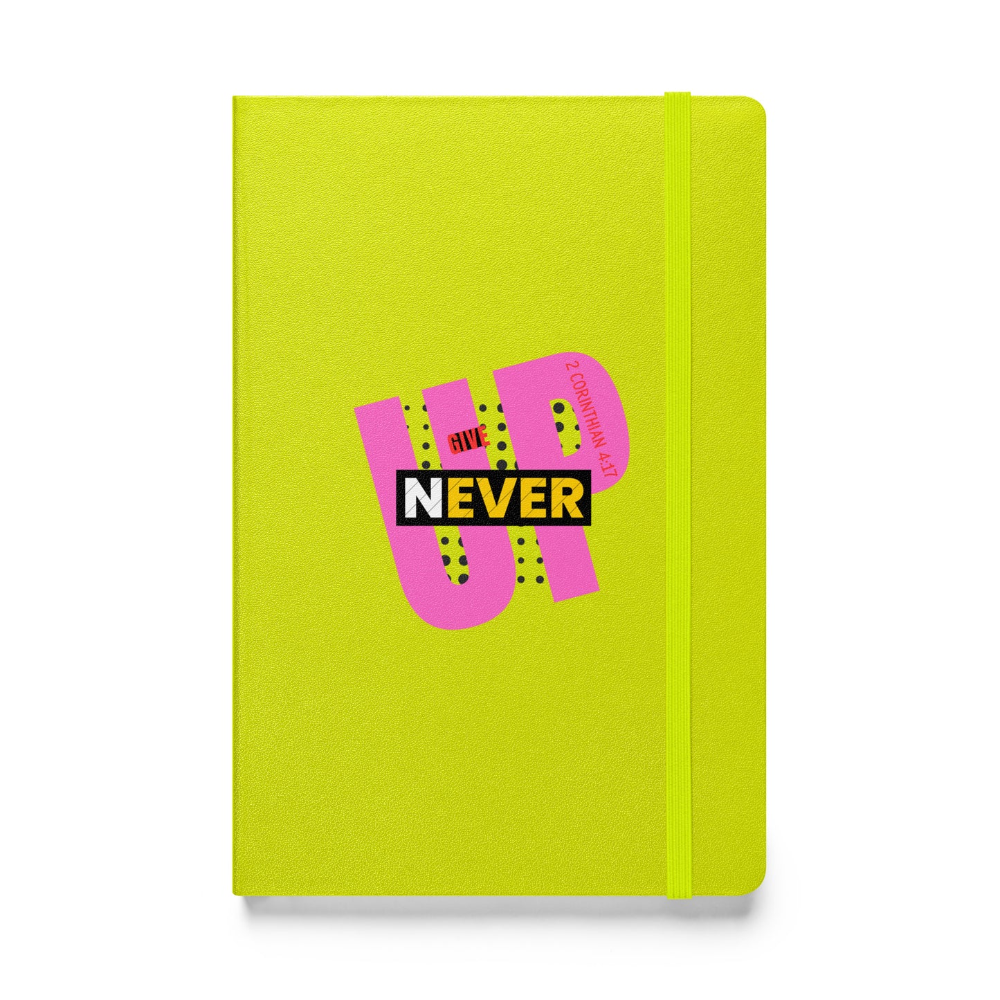 Hardcover bound notebook