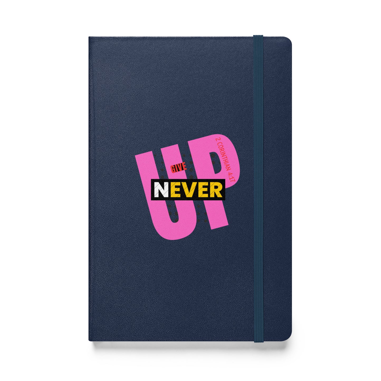 Hardcover bound notebook