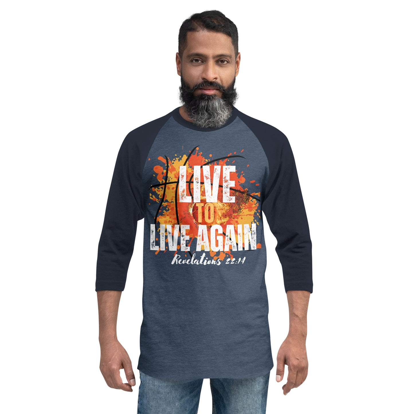 3/4 sleeve raglan shirt