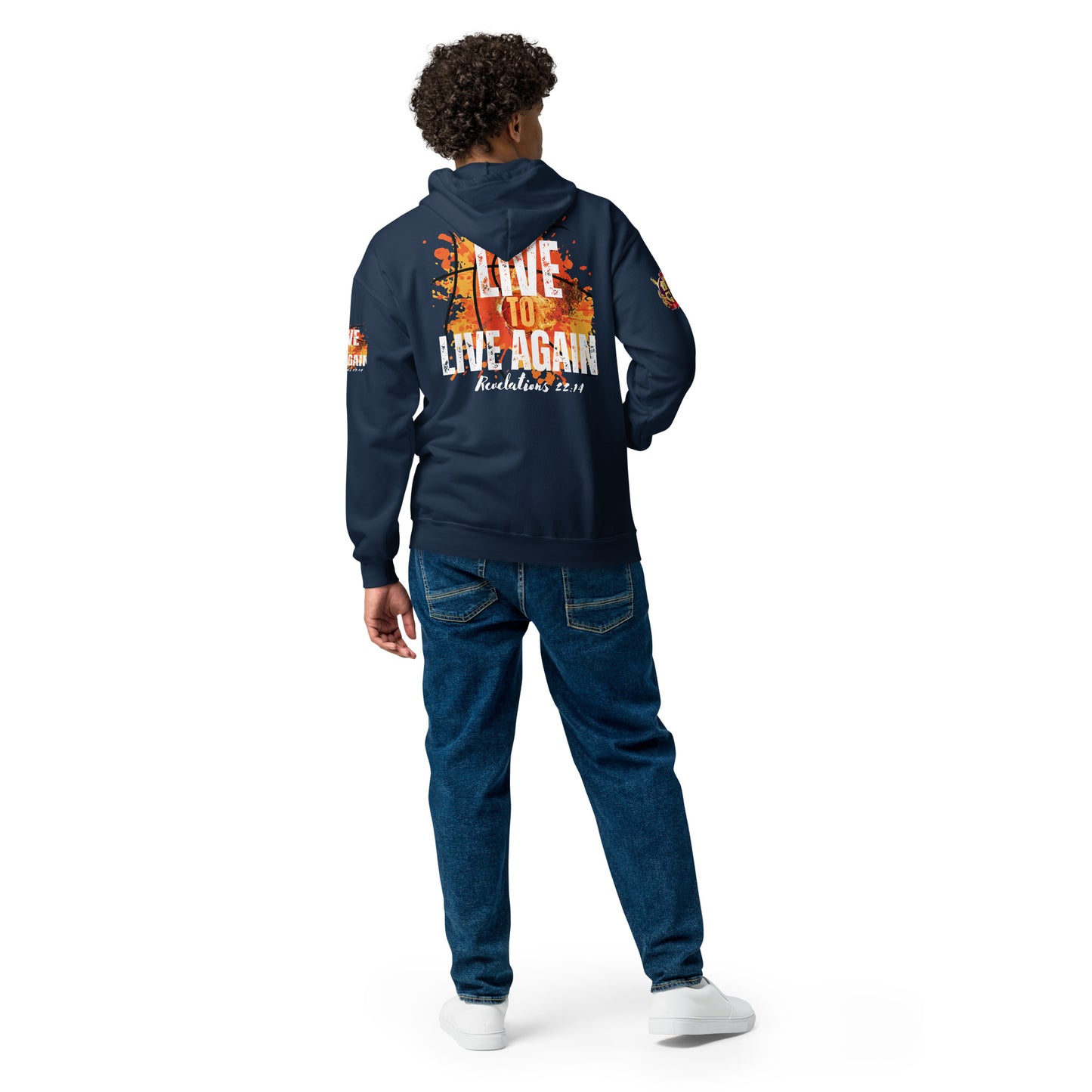 Unisex heavy blend zip hoodie