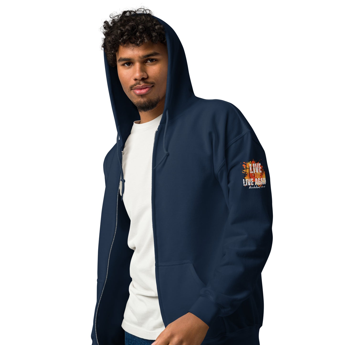 Unisex heavy blend zip hoodie