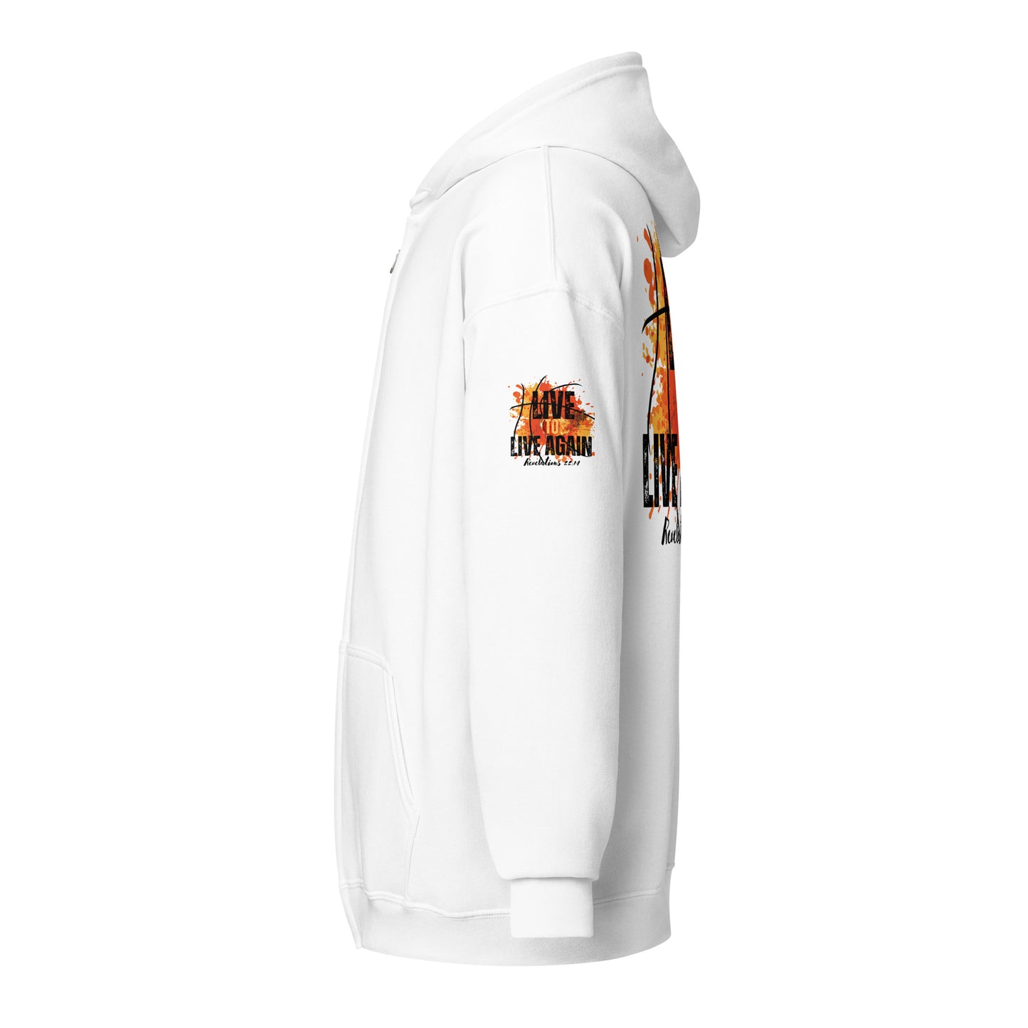 Unisex heavy blend zip hoodie