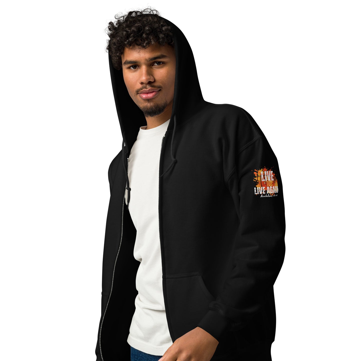 Unisex heavy blend zip hoodie