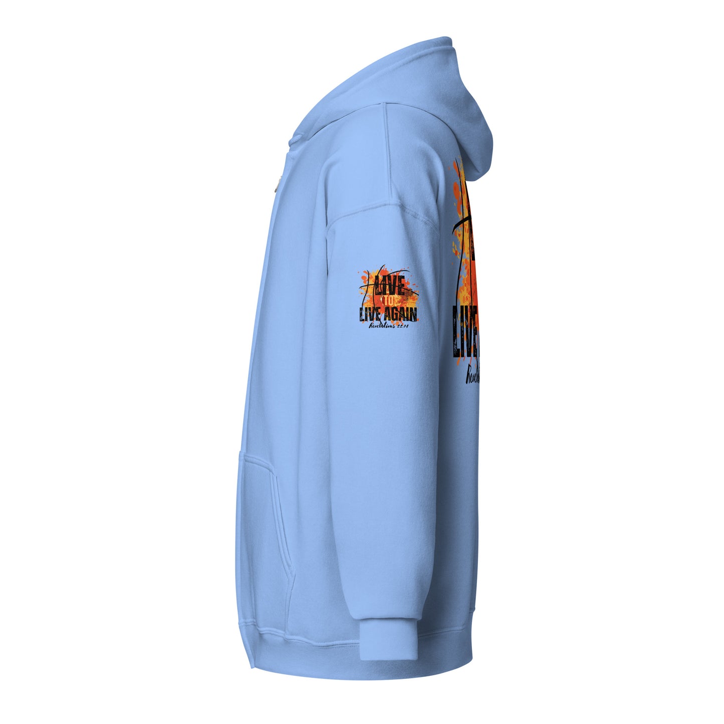 Unisex heavy blend zip hoodie
